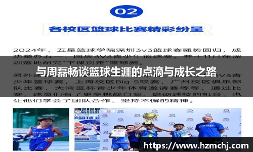 与周磊畅谈篮球生涯的点滴与成长之路